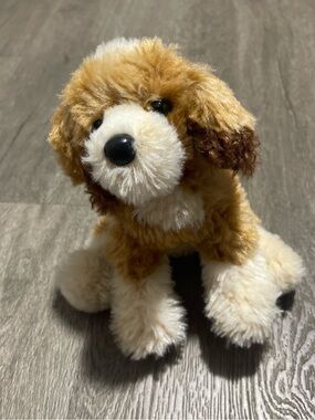Douglas Cuddle Toy Puppy - Brown & Cream Plush